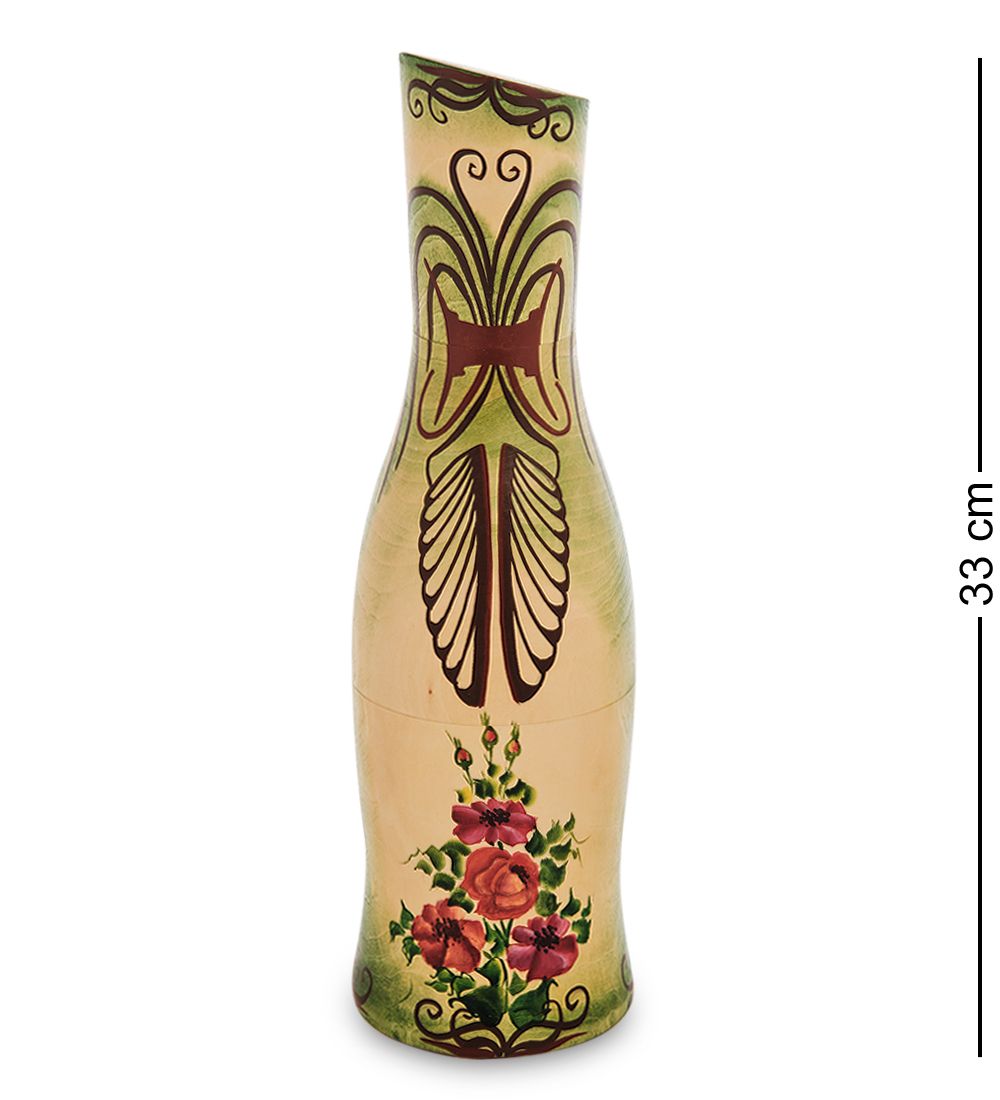 Народные промыслы МР-16/18-B Штоф малый «Альфонс Муха - Драгоценные камни. Рубин»