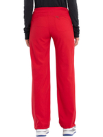 Брюки медицинские женские Cherokee 1123A с регулируемой кулиской, красный, 42