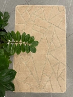 Коврик для ванной комнаты My Crystal Геометрия 60*100 цвет Мозаика бежевый