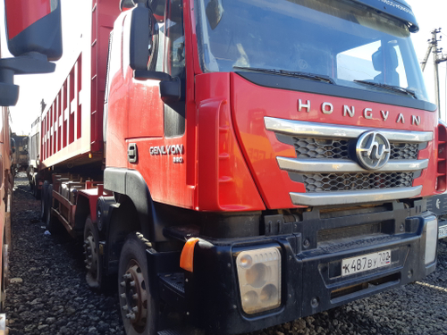 HONGYAN 908 8x4 Самосвал CQ3406HV39 (Дизельный, 8,7 л, 387 л.с., МТ)