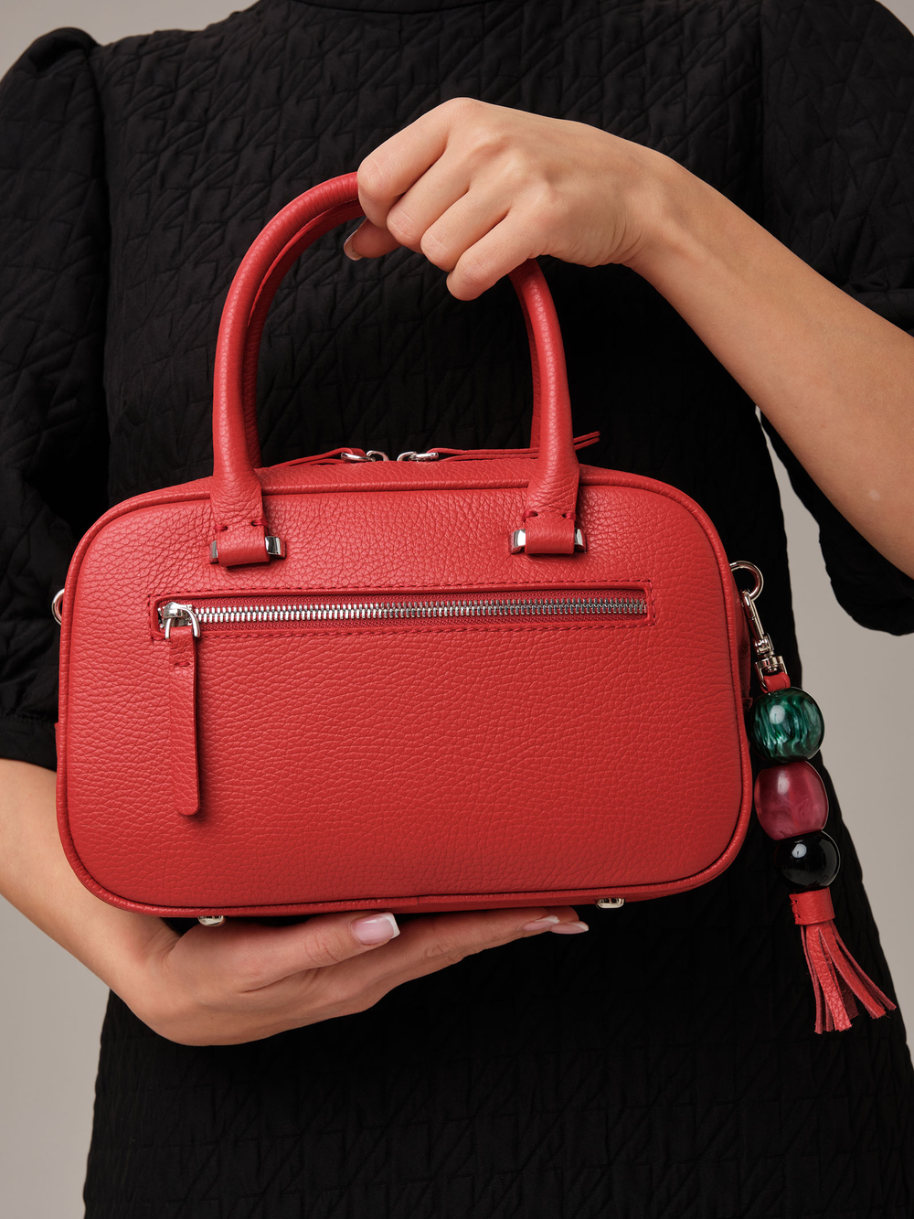 Кожаная сумка Hawaii DBR 31216 красный