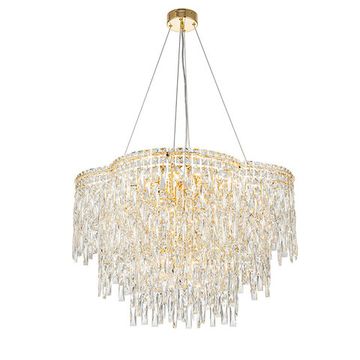 Подвесная люстра 16*E14 V000445 12041/16P Gold золото Carletti Indigo