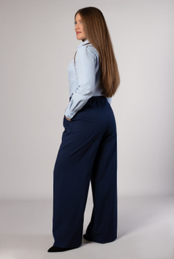 Брюки женские 4052АП, темный деним #38ТД024052АП