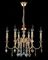 Подвесная люстра Crystal Lux Mercedes SP6 Gold/Color