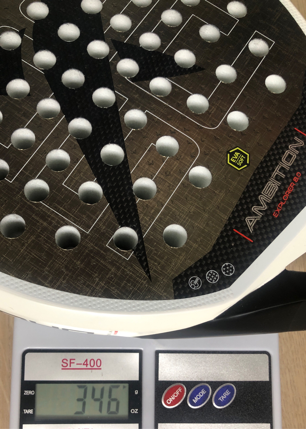 Ракетка для падел Explorer 8.0 Ambition Drop Shot