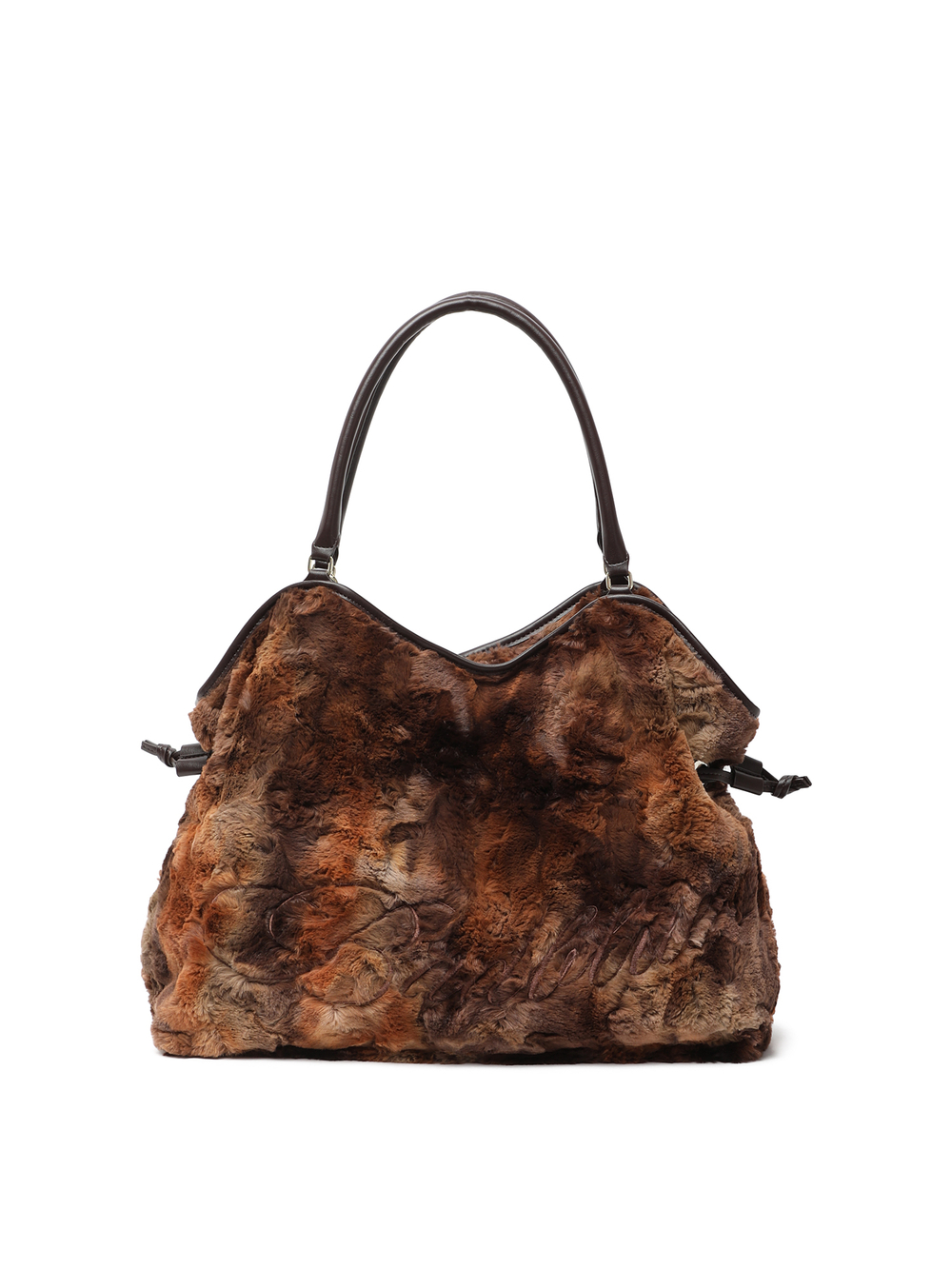 Сумка Eco Fur Dimsum Brown