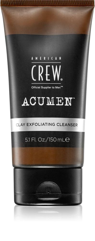 American Crew отшелушивающая очищающая эмульсия для мужчин Acumen Clay Exfoliating Cleanser