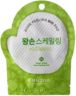 Frudia Диски отшелушивающие с зеленым виноградом - Green grape pore peeling pad, 50шт