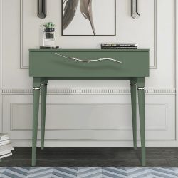 Консоль Арт Колор matte Классик Сильвер Зеленый нефрит матовый