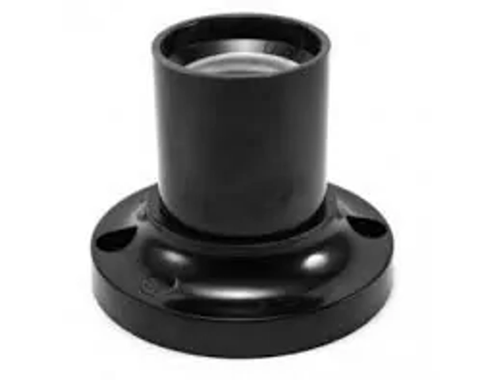 Патрон Е27 потолочный карболитовый прямой