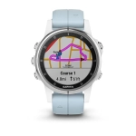 Смарт-часы Garmin Fenix 5s Plus, белый, 010-01987-23
