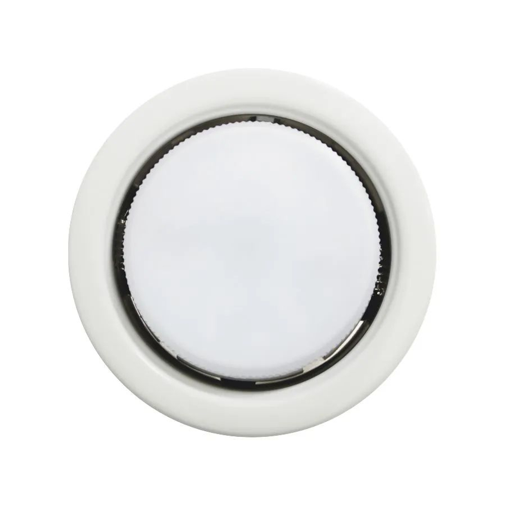 Светильник потолочный Optima под лампу GX53, встраиваемый, белый, 1 шт.