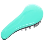 Расческа массажная «Компактная-капля», цвет мятный, в коробке, 18см