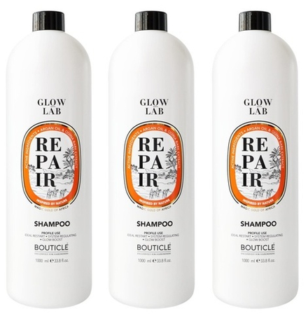 3 x Восстанавливающий шампунь придающий сияние - ARGAN REPAIR ILLUMINATING SHAMPOO (1000мл)