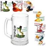 Кружка пивная 500мл «Трудовые будни» 6 видов