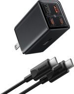 Зарядное устройство Baseus Gan6 Pro USB Type-C, USB черный
