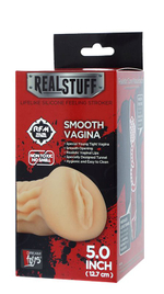 Телесный мастурбатор-вагина REALSTUFF SMOOTH VAGINA (Цвет: телесный)