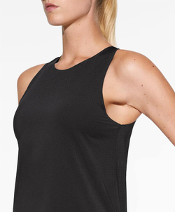 Oysho Топ без рукавов из высокотехнологичной ткани с микроперфорацией, черный