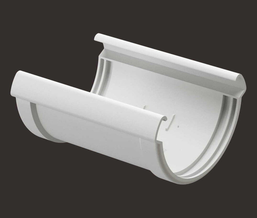 Döcke LUX Соединитель желобов (Пломбир)