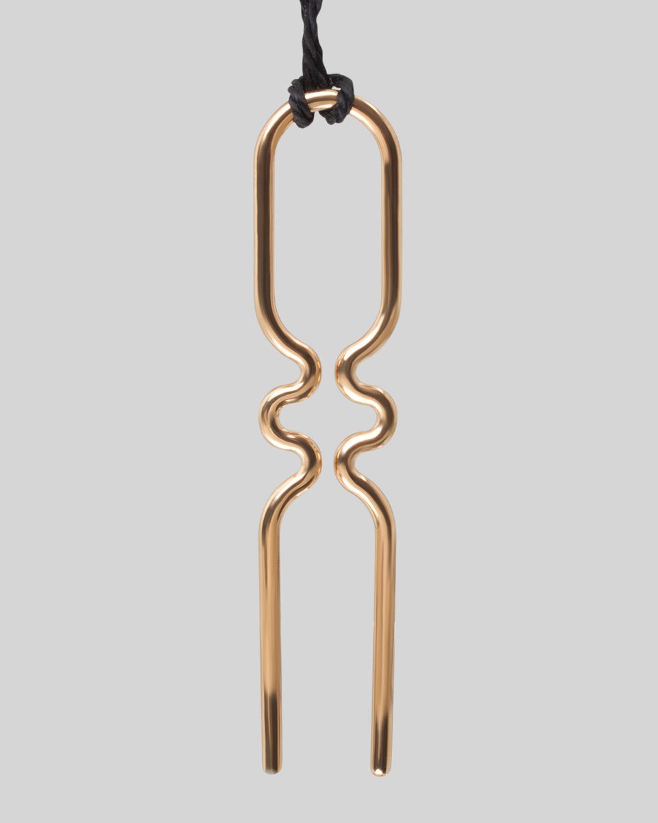 Кулон Sin/Cos Hair Pin Golden