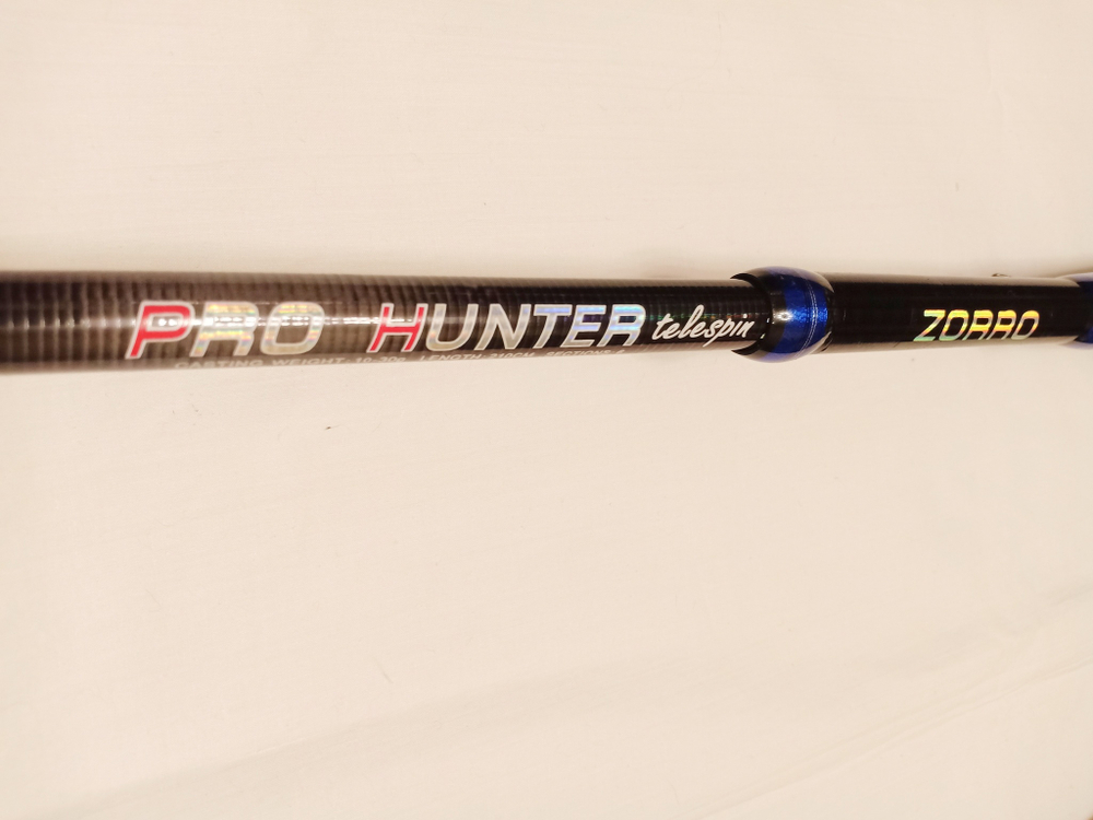 Спиннинг телескопический Pro Hunter Zorro Jin Tai тест 10-30 гр длина 270 см в чехле
