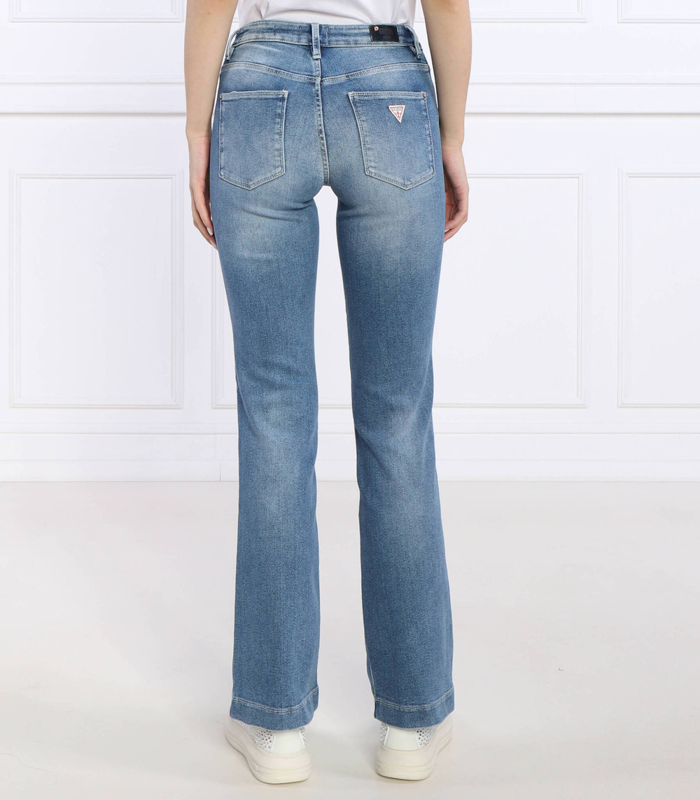 джинсы sexy boot GUESS - голубой(W3RA58 D4W91)