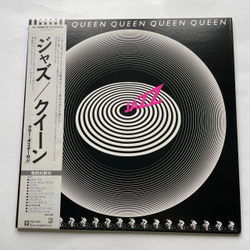 Винтажная виниловая пластинка LP Queen Jazz (Япония 1978) (Оби, Постер)