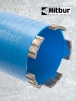 Алмазная коронка по бетону 72 мм для подрозетников SDS+