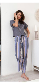 П/ж штаны+футболка кр/р 0250