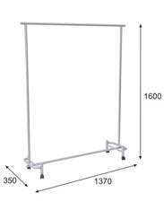 Вешалка напольная Пико 26 металлик
