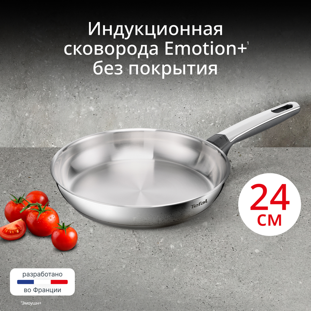 Сковорода Tefal Emotion+ 24 см E3350445