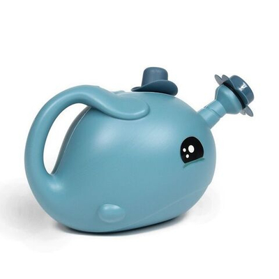 Синяя детская лейка с рассеивателем «Китёнок» (объем 1,2 литра) (Цвет: синий)