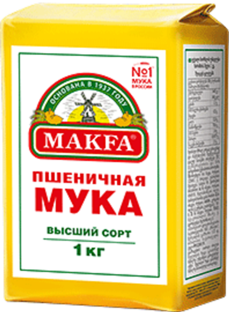 Мука в/с Makfa 1 кг