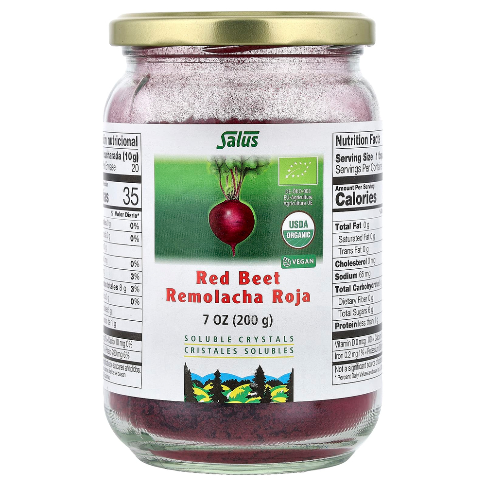 Gaia Herbs, Красная свекла, растворимые кристаллы, 7 унций (200 г)