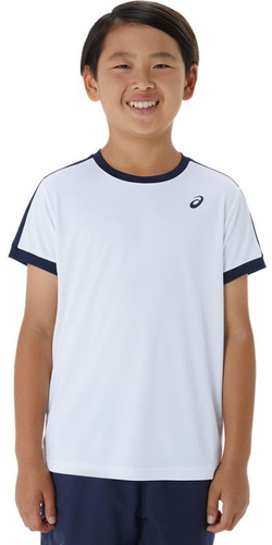 Футболка для мальчика теннисная Asics Boys Tennis Short Sleeve - белый