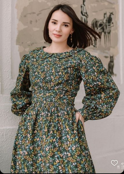ЛИСТОЧКИ,  100% хлопок Handmade Fabrics 5