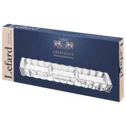 БЛЮДО СЕРВИРОВОЧНОЕ "CRYSTALITY", 3 СЕКЦИИ, 28,5*15*2,5 СМ