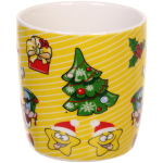 Кружка керамическая 330мл «Дед Мороз» микс