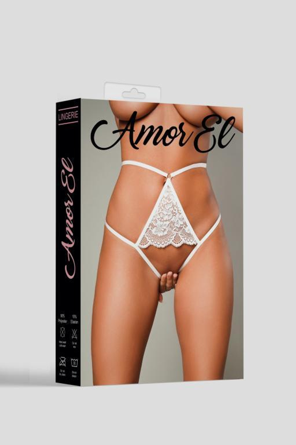 Откровенные трусики с доступом M White