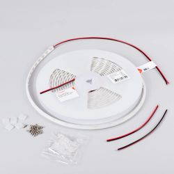 Светодиодная лента герметичная MICROLED-PW-M288-10mm 24V White6000 (12 W/m, IP66, 2216, 5m) (Arlight, 5 лет) 046750