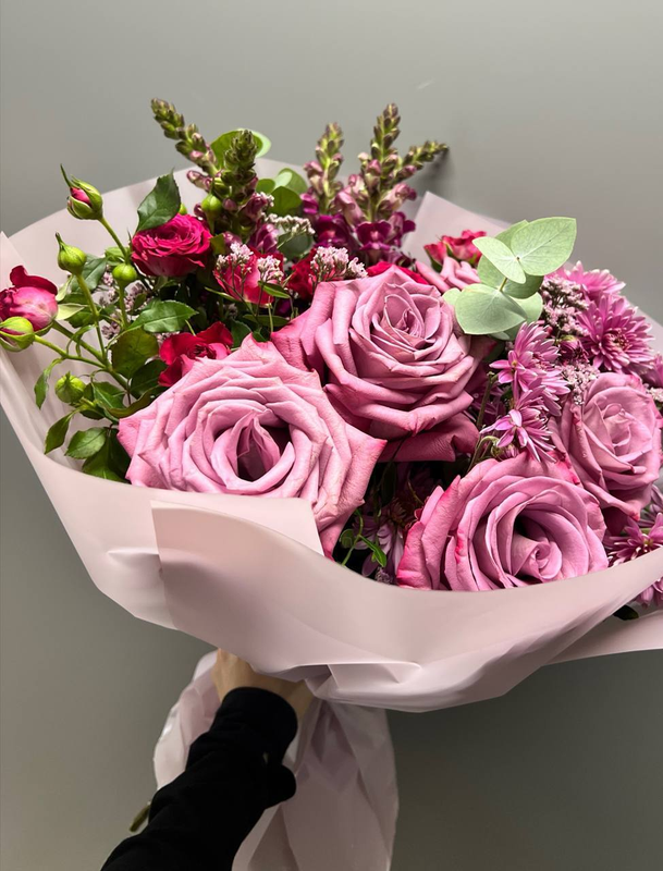 Букет "Лиловое очарование" Букет "Лиловое очарование"