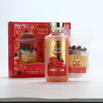 Подарочный набор URAL LAB, гель для душа 295 мл и соль для ванны с бутонами роз 150 г