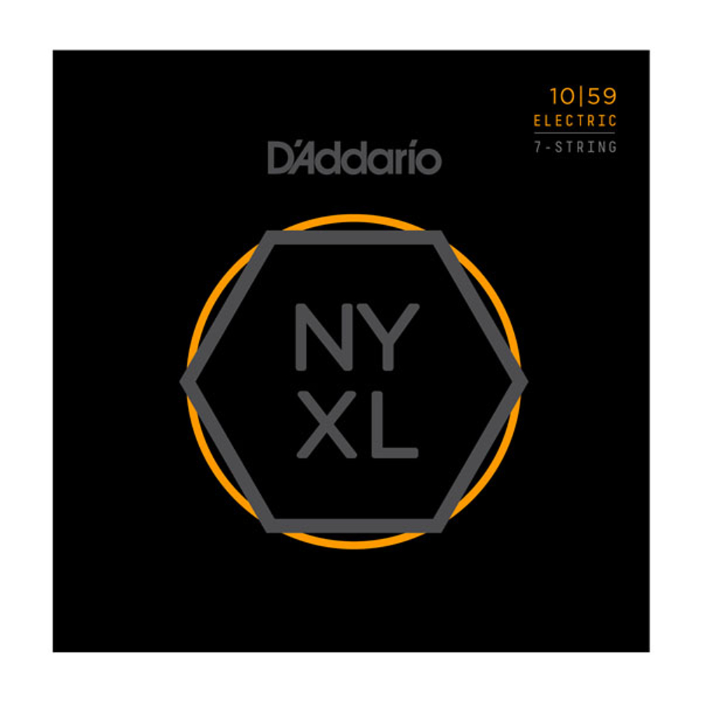D'ADDARIO NYXL1059 - струны для 7-стр. электрогитары,10-59