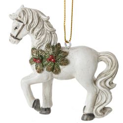 GAEM Фигурка декоративная подвесная "Лошадка", L7 W2,5 H8 см