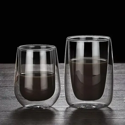 Стакан стеклянный с двойными стенками 450мл «Хай-Тек» LCWB5753