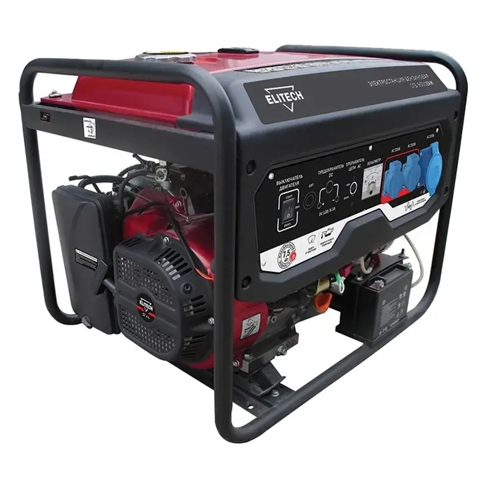 ELITECH СГБ 9500ЕМ ПРО бензиновый генератор