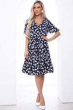 Платье "Моё сердце" (тёмно-синее) П8758 LT Collection