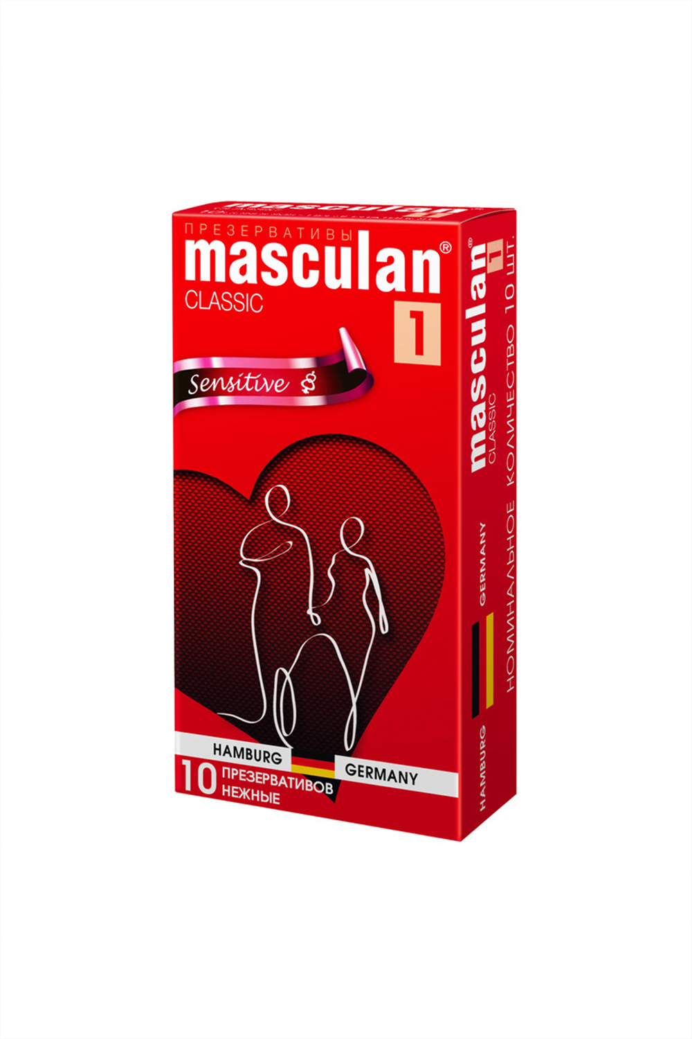Презервативы Masculan Classic 1 нежные 10 шт