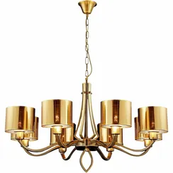 Люстра потолочная ILLUMICO E27  IL1802-8P-17 AB