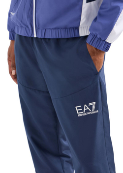 Теннисный костюм EA7 Man Woven Tracksuit - Blue